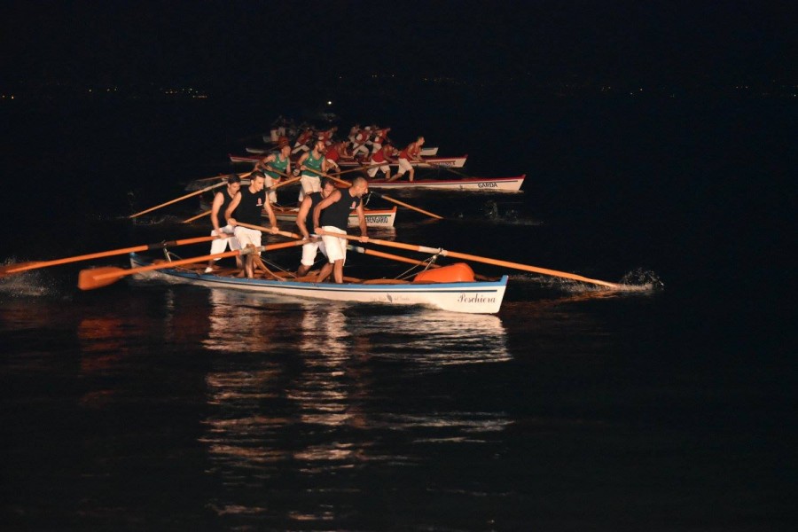 Foto bisse in una regata del calendario gare annuale